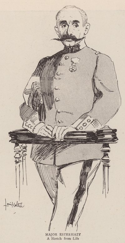 Major Esterhazy by Louis Malteste